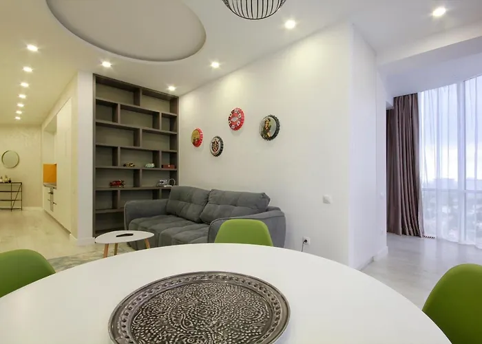 R Panoramic Sea View 1 Bedroom Luxury Arcadia Apartament Odessza