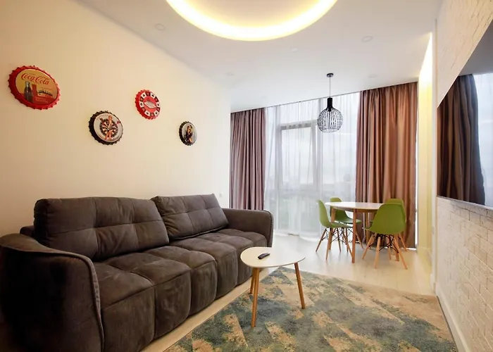 R Panoramic Sea View 1 Bedroom Luxury Arcadia Apartament Apartman Odessza